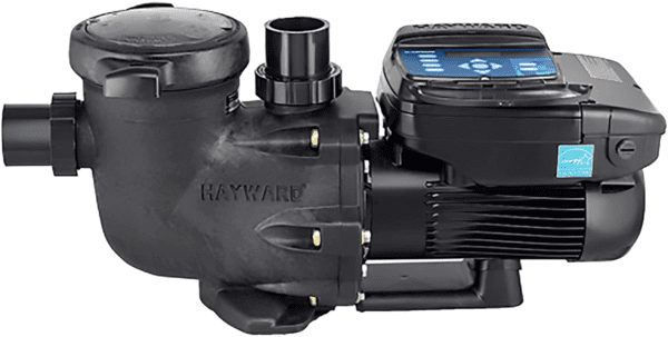 A Hayward W3SP3202VSP 1.85 HP Variable-Speed Pool Pump, TriStar VS on a white background.